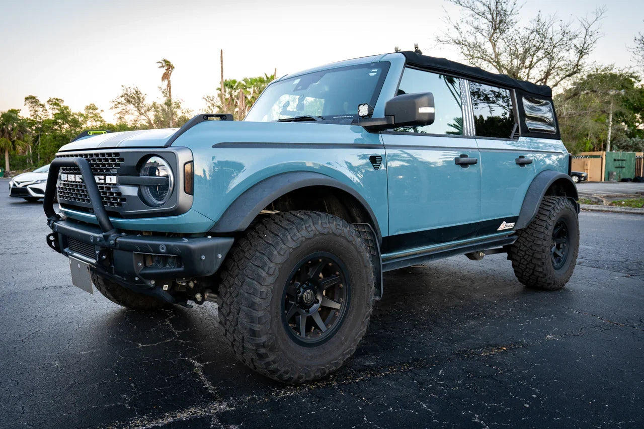American Flag Acrylic Fender Badge Emblems - 2021+ Bronco Badlands - 21BRNBAD-ACFLAG-  DRIVEN - 3