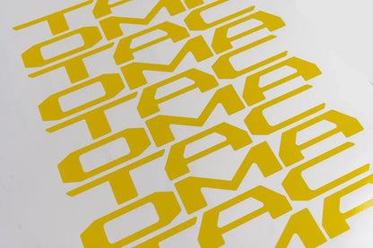 TACOMA Tailgate Inlay Letters - 2024+ Tacoma - 24TACOMATLG-BLOR-24TACOMATLG-RWB-24TACOMATLG-RD-24TACOMATLG-WH-24TACOMATLG-BL-  DRIVEN - 9