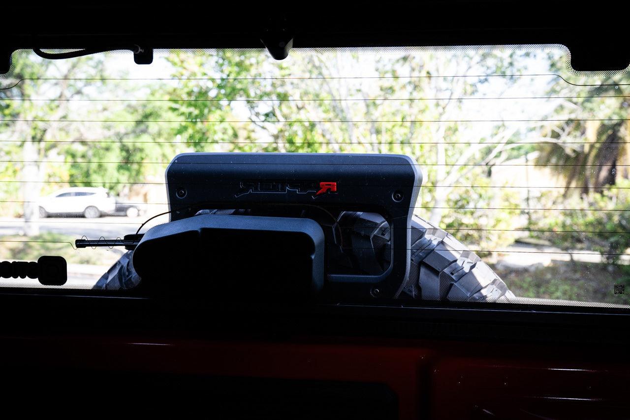 Acrylic R Inlay Kit - 2022+ Bronco Raptor - 21BRNRPTKIT-CODE-21BRNRPTKIT-RD-21BRNRPTKIT-WH-21BRNRPTKIT-BK-  DRIVEN - 12