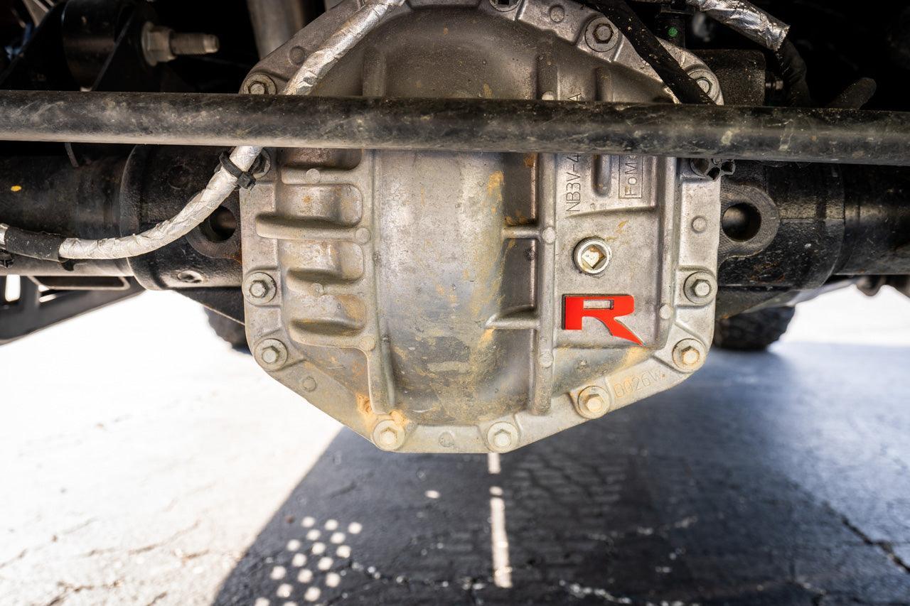 Acrylic R Inlay Kit - 2022+ Bronco Raptor - 21BRNRPTKIT-CODE-21BRNRPTKIT-RD-21BRNRPTKIT-WH-21BRNRPTKIT-BK-  DRIVEN - 14