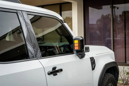 Heritage Retro TRD Style Mirror Stripes - 2024+ Land Cruiser / GX 550 - 24LCMR-TRD-M-24LCMR-TRD-G-24LCMR-TPBL-M-24LCMR-TPBL-G-24LCMR-TP-G-  DRIVEN - 14