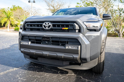 StickerFab Tri Color TRD Style Grille Emblem Version 2- 2024+ Tacoma / 2025+ 4Runner - 254SR5TRIBAR-ORANGE-254SR5TRIBAR-ORANGETP-sku-51541991063871-254SR5TRIBAR-SURFTP-  DRIVEN - 13