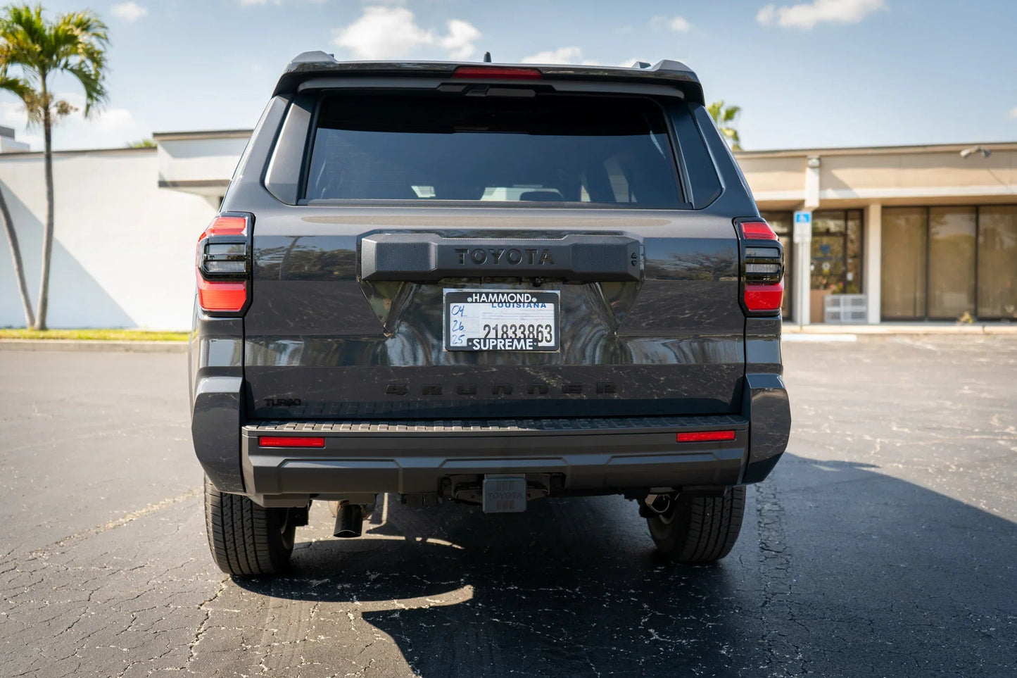 TURBO Acrylic Laser Series Tailgate Badge - 2024+ Land Cruiser / Tacoma / 2025+ 4Runner - 24LC250-TURBO-  DRIVEN - 3