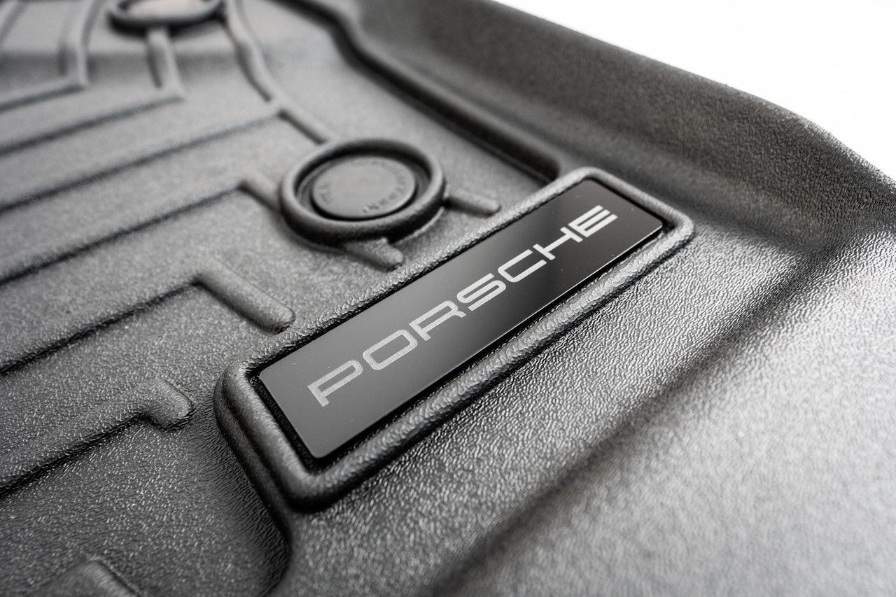Porsche Logo Emblem for Weathertech All Weather Floor Mats (Single) - Porsche 911 Cayman Cayenne Boxter Macan Taycan - WTLOGOPORSCHE-RD-WTLOGOPORSCHE-SI-WTLOGOPORSCHE-CF-WTLOGOPORSCHE-BK-  DRIVEN - 6