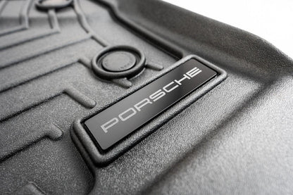 Porsche Logo Emblem for Weathertech All Weather Floor Mats (Single) - Porsche 911 Cayman Cayenne Boxter Macan Taycan - WTLOGOPORSCHE-RD-WTLOGOPORSCHE-SI-WTLOGOPORSCHE-CF-WTLOGOPORSCHE-BK-  DRIVEN - 6