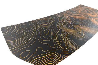 Stealth Topographic Map Hood Overlay (Printed Series) - 2021+ Bronco - 21BRONCOTOPOGEN-21BRONCOTOPOGEN-X2-21BRONCOTOPOGENBO-21BRONCOTOPOGENBO-X2-21BRONCOTOPOGENCLR-  DRIVEN - 12