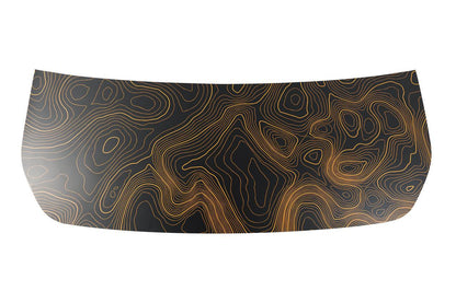 Stealth Topographic Map Hood Overlay (Printed Series) - 2021+ Bronco - 21BRONCOTOPOGEN-21BRONCOTOPOGEN-X2-21BRONCOTOPOGENBO-21BRONCOTOPOGENBO-X2-21BRONCOTOPOGENCLR-  DRIVEN - 13