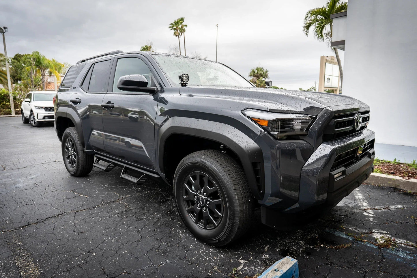 OEM Wheel Cap Overlays - 2024+ Land Cruiser / Tacoma / 2025+ 4Runner - 24LANDCRUISERWC-TYHER-24LANDCRUISERWC-WHBKM-24LANDCRUISERWC-BKM-  DRIVEN - 3