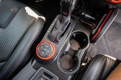 Topo Cup Holder Inserts (Printed Series + Acrylic) - 2021+ Bronco - 21BRNCPHLDRINS-TPAMBL-21BRNCPHLDRINS-TPA51L-21BRNCPHLDRINS-TPAZL-21BRNCPHLDRINS-TPCGL-21BRNCPHLDRINS-TPCBNL-  DRIVEN - 3