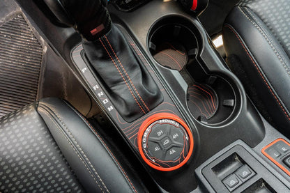 Topo Cup Holder Inserts (Printed Series + Acrylic) - 2021+ Bronco - 21BRNCPHLDRINS-TPAMBL-21BRNCPHLDRINS-TPA51L-21BRNCPHLDRINS-TPAZL-21BRNCPHLDRINS-TPCGL-21BRNCPHLDRINS-TPCBNL-  DRIVEN - 7