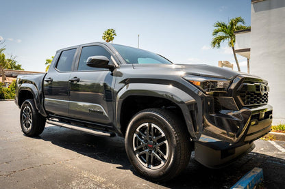 Topographic B Pillar Overlays - 2024+ Tacoma Double Cab / 2025+ 4Runner - 24TACOBPILLAR-ARG-24TACOBPILLAR-CBNG-24TACOBPILLAR-CG-24TACOBPILLAR-DS-24TACOBPILLAR-RR-  DRIVEN - 2