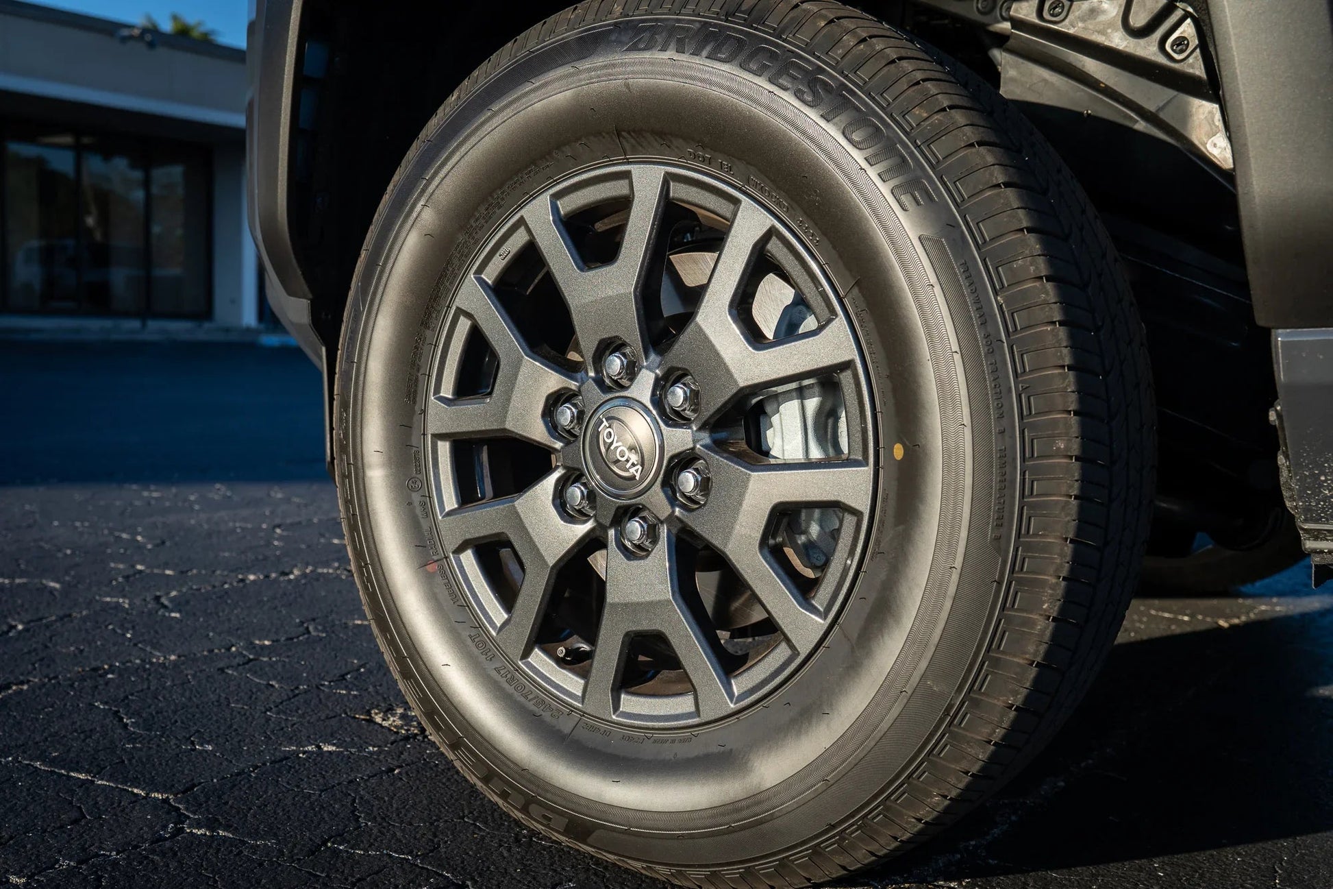 OEM Wheel Cap Overlays - 2024+ Land Cruiser / Tacoma / 2025+ 4Runner - 24LANDCRUISERWC-TYHER-24LANDCRUISERWC-WHBKM-24LANDCRUISERWC-BKM-  DRIVEN - 11