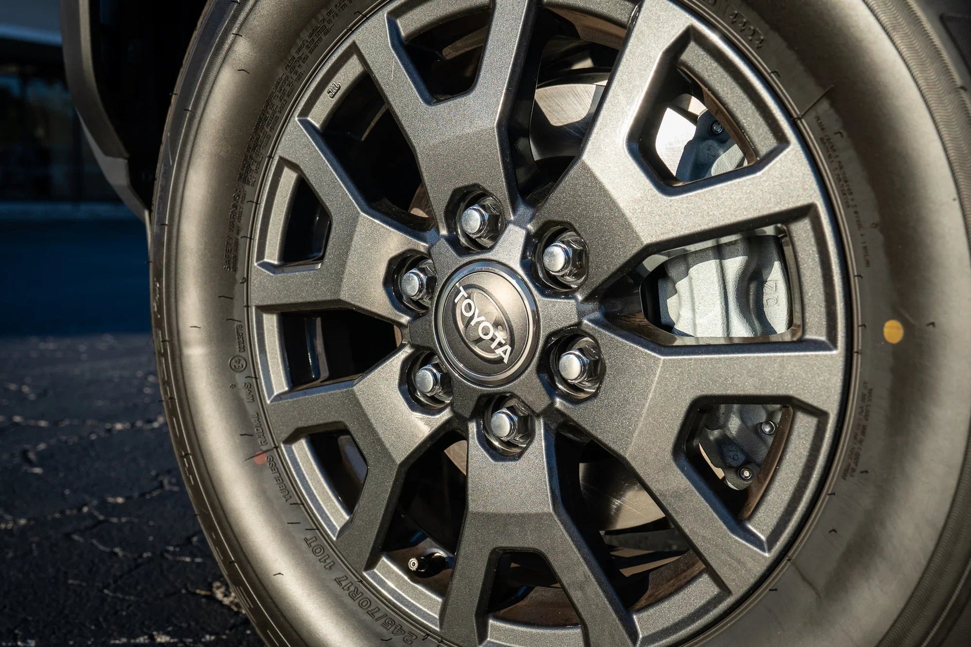 OEM Wheel Cap Overlays - 2024+ Land Cruiser / Tacoma / 2025+ 4Runner - 24LANDCRUISERWC-TYHER-24LANDCRUISERWC-WHBKM-24LANDCRUISERWC-BKM-  DRIVEN - 8