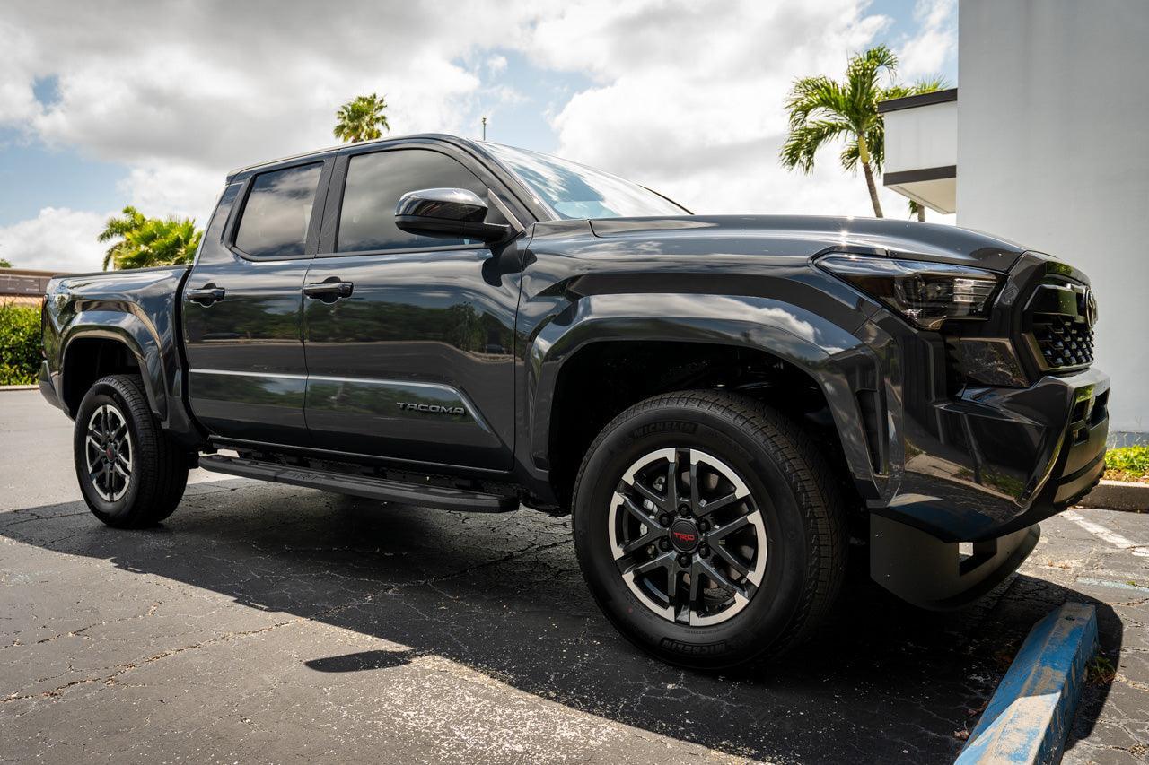 Smoked Sidemarker Overlays (Front Only) - 2024+ Tacoma - 24TACOMASMFRONT-DS-24TACOMASMFRONT-24TACOMASMFRONT-ST-24TACOMASMFRONT-CF-24TACOMASMFRONT-HC-  DRIVEN - 2