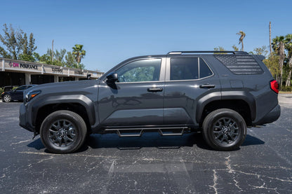 American Flag Rear Window Overlays V2 (Perforated) - 2025+ 4Runner - 25RUNWINPERF-DAF-CG-25RUNWINPERF-DAF-WH-25RUNWINPERF-DAF-TBL-25RUNWINPERF-DAF-TRL-25RUNWINPERF-DAF-TGL-  DRIVEN - 12