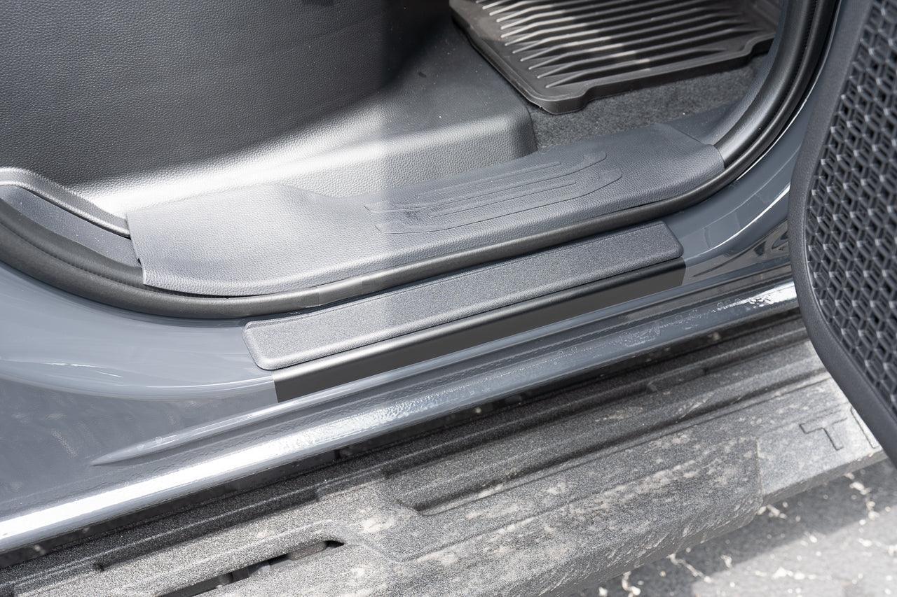 Door Sill Protector Extensions - 2024+ Tacoma Double Cab - 24TACOPSDS4-3DCF-24TACOPSDS4-PPF-24TACOPSDS4-MB-  DRIVEN - 2
