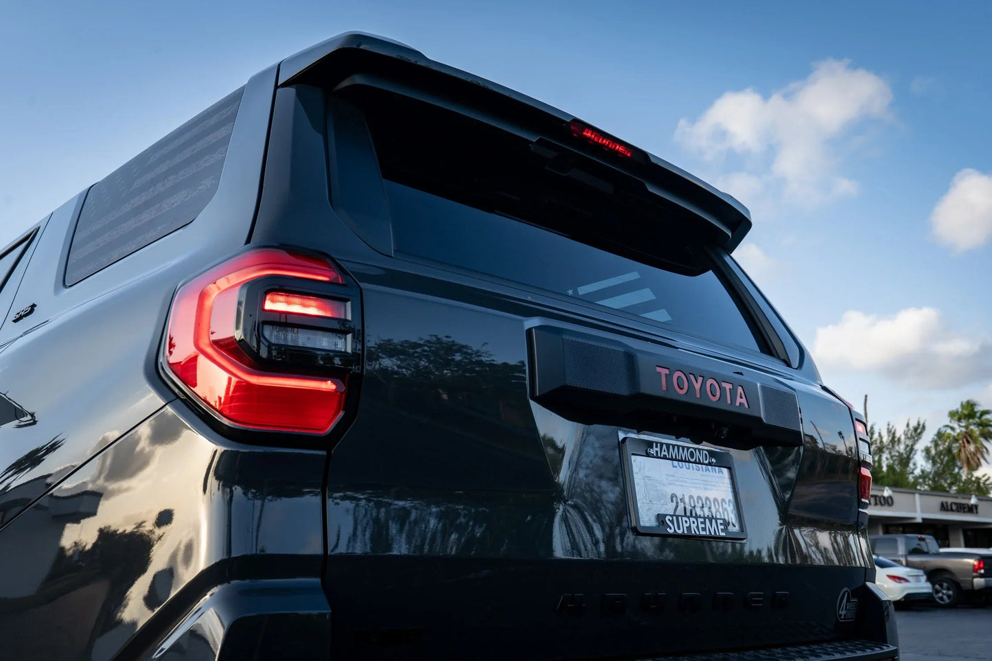 Third Brake Light Overlay - 2024+ Land Cruiser / GX 550 / 2025+ 4Runner - LC2503BK-LC-254RUN3BK-4RUN-LC2503BK-TY-LC2503BK-GX-LC2503BK-FE-  DRIVEN - 2