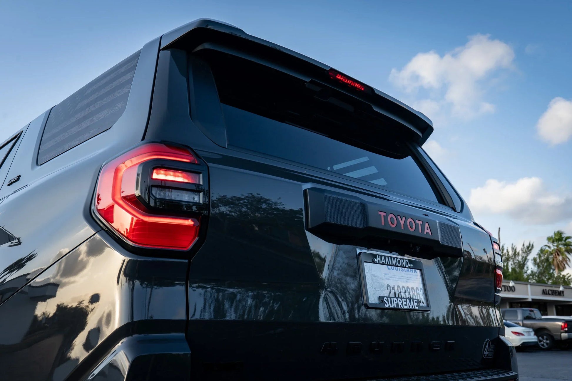 Third Brake Light Overlay - 2024+ Land Cruiser / GX 550 / 2025+ 4Runner - LC2503BK-LC-254RUN3BK-4RUN-LC2503BK-TY-LC2503BK-GX-LC2503BK-FE-  DRIVEN - 2