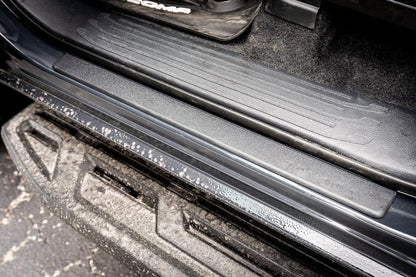 Door Sill Protector Extensions - 2024+ Tacoma Double Cab - 24TACOPSDS4-3DCF-24TACOPSDS4-PPF-24TACOPSDS4-MB-  DRIVEN - 5