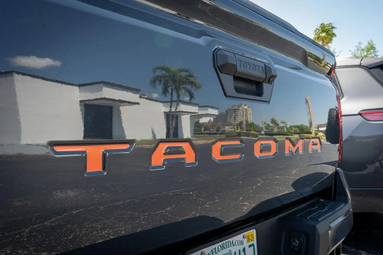 TACOMA Tailgate Inlay Letters - 2024+ Tacoma - 24TACOMATLG-BLOR-24TACOMATLG-RWB-24TACOMATLG-RD-24TACOMATLG-WH-24TACOMATLG-BL-  DRIVEN - 8