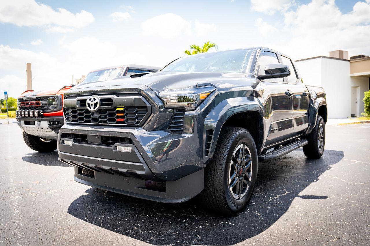TRD Style Heritage Grille Tri Bar Overlays - 2024+ Tacoma - 24TACONCOGR-TRI-  DRIVEN - 3