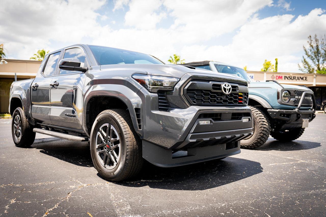 TRD Style Heritage Grille Tri Bar Overlays - 2024+ Tacoma - 24TACONCOGR-TRI-  DRIVEN - 4