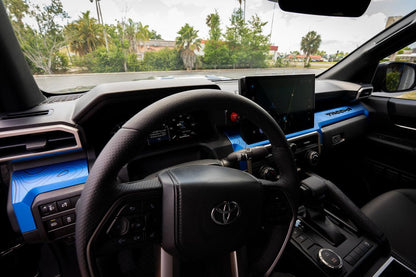 3 Piece Topographic Map Dash Overlays - 2024+ Tacoma - 24TACODASHTOPO-3-  DRIVEN - 8