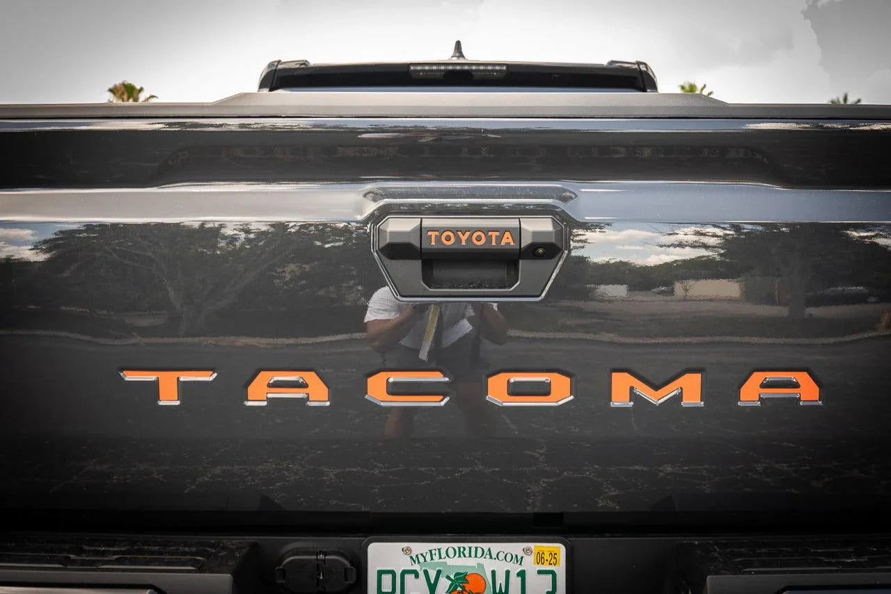 Tailgate Handle Inlay Letters (Standard Vinyl) - 2024+ Tacoma - 24TACOMATGHAN-BLOR-24TACOMATGHAN-BLGY-24TACOMATGHAN-RWB-24TACOMATGHAN-RD-24TACOMATGHAN-WH-  DRIVEN - 7
