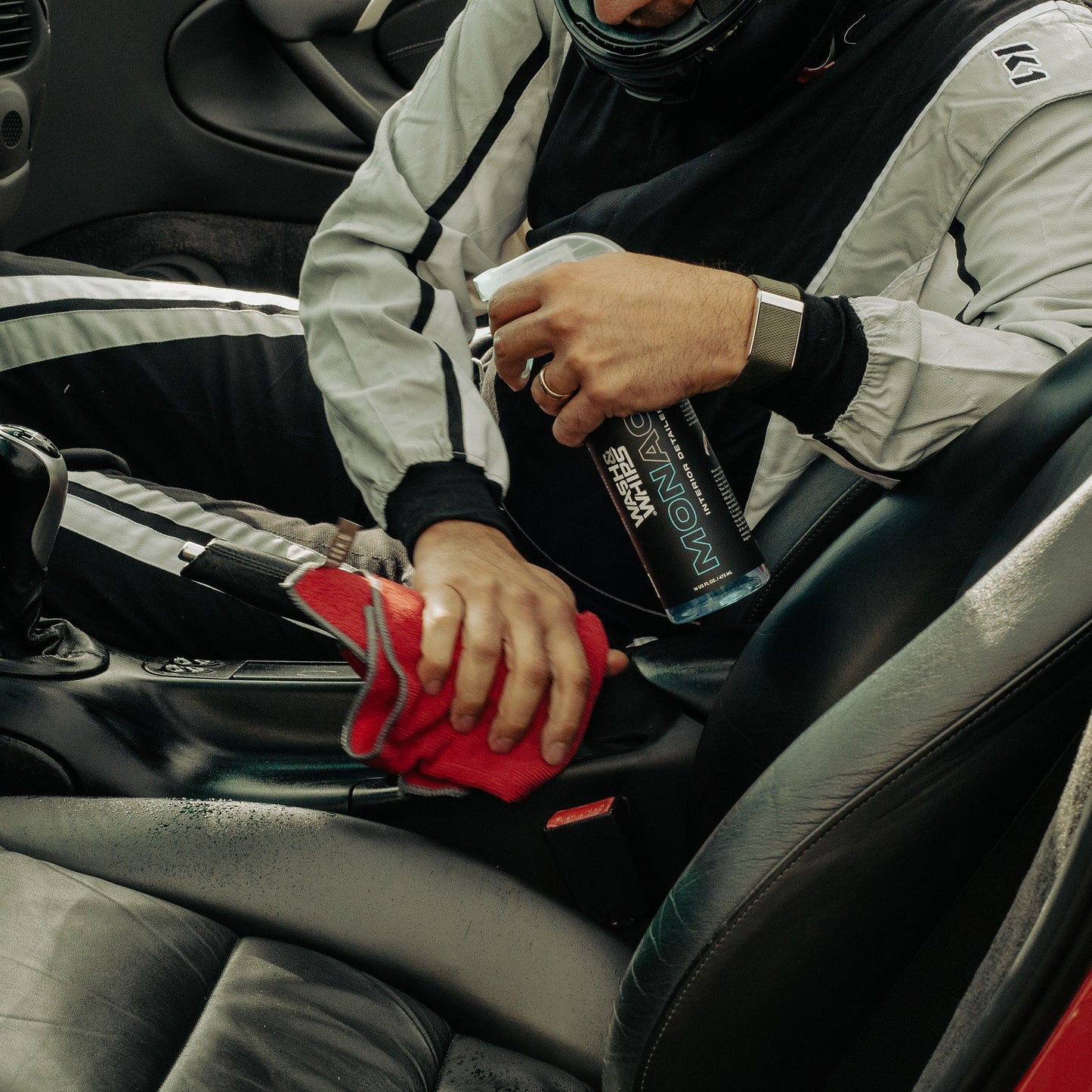 WASH&WHIPS | Quick Detailing Pro Kit for Auto Detailing - 16-Piece Complete Car Care Set - MFH090-F-  DRIVEN - 3