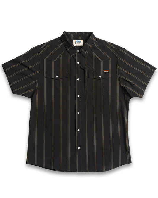 Daryll SS Shirt - Vintage Black - OMWS125001VB01-OMWS125001VB02-OMWS125001VB03-OMWS125001VB04-OMWS125001VB05-  DRIVEN - 1