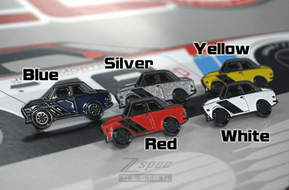 ZSPEC Datsun 510 "Daily Driver" Lapel / Hat Pin - ZSD-759147-ZSD-759154-ZSD-759161-ZSD-759178-ZSD-759185-  DRIVEN - 3