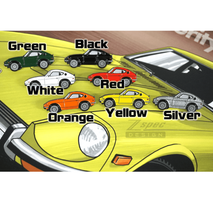 ZSPEC Datsun S30 (240z/260z/280z) -Tribute Lapel / Hat Pin - ZSD-759208-ZSD-759215-ZSD-759222-ZSD-759239-ZSD-759246-  DRIVEN - 4