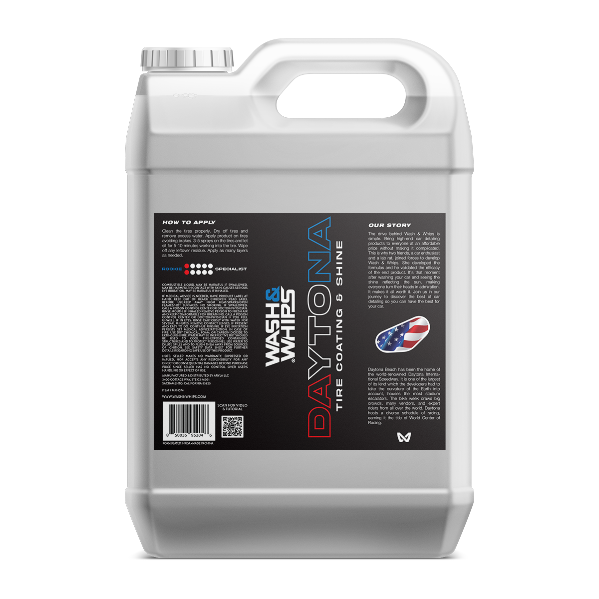 WASH&WHIPS |  Daytona Tire Coating & Shine - MFH074-MFH074-1G-  DRIVEN - 9