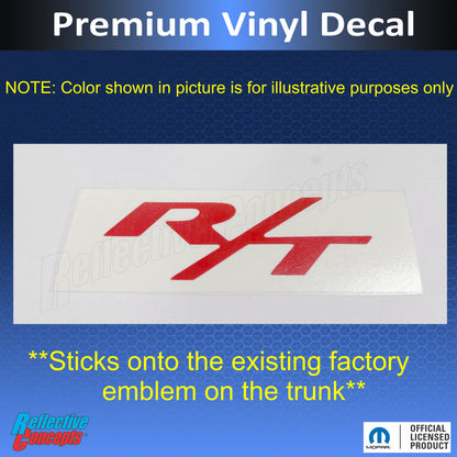 R/T Emblem Overlay Decal - Dodge Magnum - Magnum:RT-B-01-Magnum:RT-B-02-Magnum:RT-B-03-Magnum:RT-B-04-Magnum:RT-B-05-  DRIVEN - 3