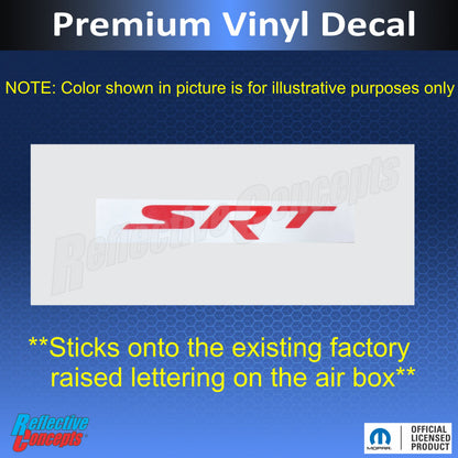 SRT Airbox Lettering and Stripe Decals  - Charger SRT Hellcat - sku-42864694821051-sku-42864694919355-sku-42864695017659-sku-42864695115963-sku-42864695214267-  DRIVEN - 3