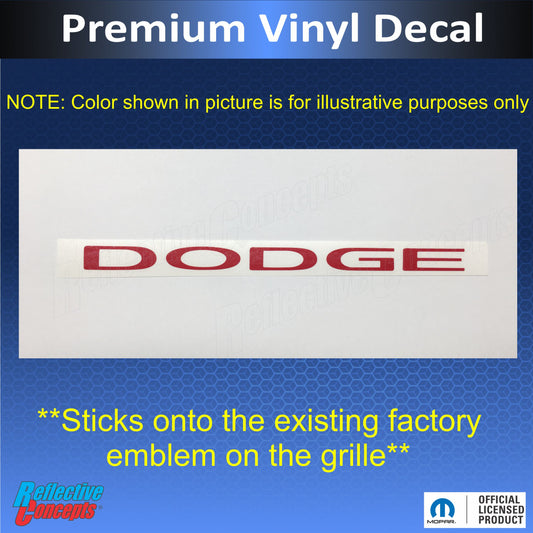 DODGE Grille Emblem Overlay Decal - 13-25 Durango - Durango1317:Dodge-G-01-Durango1317:Dodge-G-02-Durango1317:Dodge-G-03-Durango1317:Dodge-G-04-Durango1317:Dodge-G-05-  DRIVEN - 2