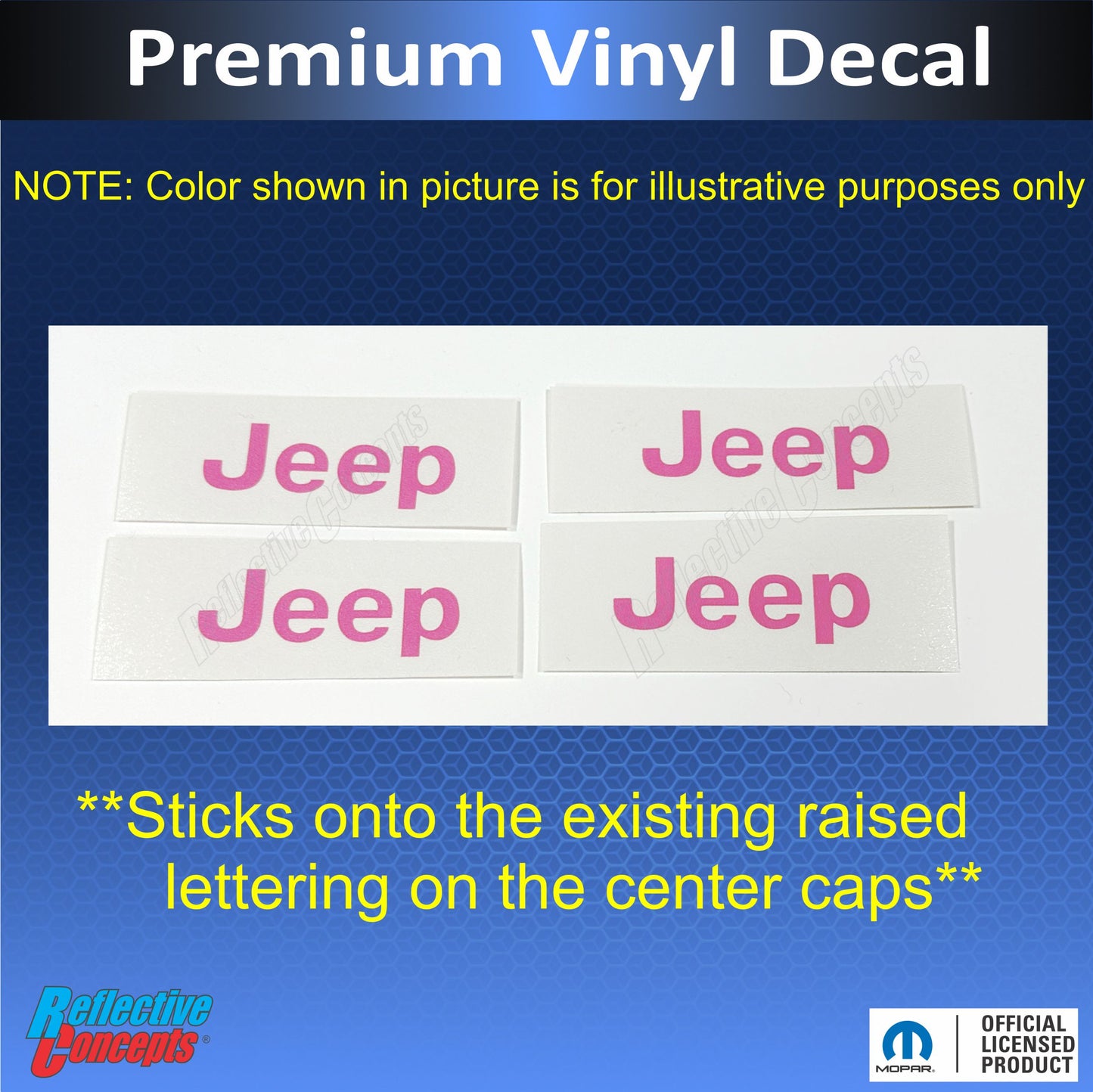 JEEP Center Cap Overlay Decals for Renegade - Jeep-CC:Renegade-01-Jeep-CC:Renegade-02-Jeep-CC:Renegade-03-Jeep-CC:Renegade-04-Jeep-CC:Renegade-05-  DRIVEN - 3
