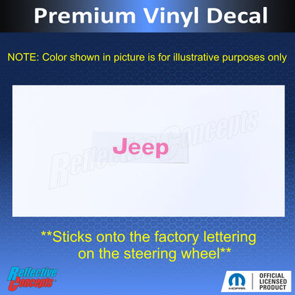 Steering Wheel Emblem Overlay Decal   - 11-17 Patriot - Jeep-SWO:1117Patriot-01-Jeep-SWO:1117Patriot-02-Jeep-SWO:1117Patriot-03-Jeep-SWO:1117Patriot-04-Jeep-SWO:1117Patriot-05-  DRIVEN - 3