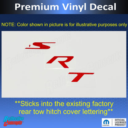 SRT Hitch Cover Inlay Decal  - 2012-2021 Grand Cherokee SRT - JeepGC:SRT-Hitch-01-JeepGC:SRT-Hitch-02-JeepGC:SRT-Hitch-03-JeepGC:SRT-Hitch-04-JeepGC:SRT-Hitch-05-  DRIVEN - 3