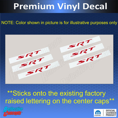 SRT Center Cap Overlay Decals for Durango SRT - Durango:SRT-CC-01-Durango:SRT-CC-02-Durango:SRT-CC-03-Durango:SRT-CC-04-Durango:SRT-CC-05-  DRIVEN - 3