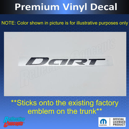 DART Emblem Overlay Decal - Dart:Dart-B-01-Dart:Dart-B-02-Dart:Dart-B-03-Dart:Dart-B-04-Dart:Dart-B-05-  DRIVEN - 3