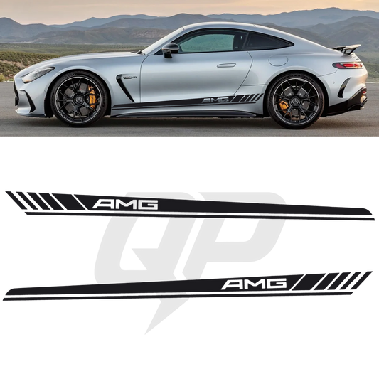 Mercedes Benz AMG GT Racing Side Stripe Decal - sku-51209890398340-sku-51209890431108-sku-51209890463876-sku-51209890496644-sku-51209890529412-  DRIVEN - 1