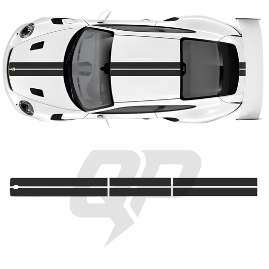 991 Center Stripe Decal - sku-51240969601156-sku-51240969633924-sku-51240969666692-sku-51240969699460-sku-51240969732228-  DRIVEN - 1