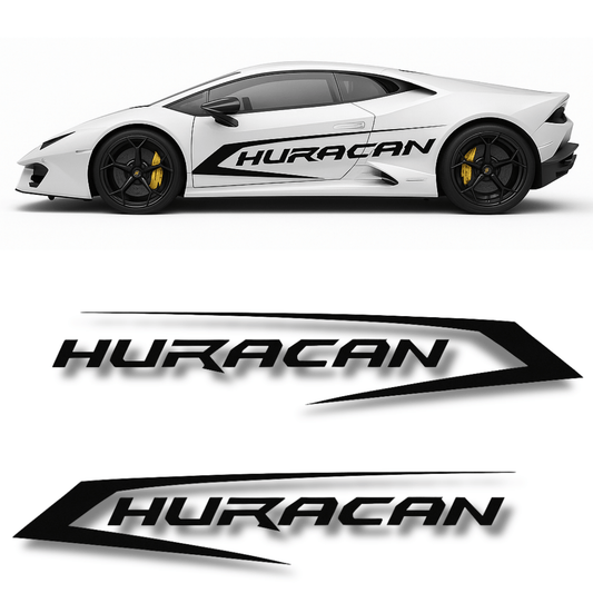 Lamborghini Huracán Side Decal Kit - sku-50886341394564-sku-50886341427332-sku-50886347915396-sku-50886347948164-  DRIVEN - 2