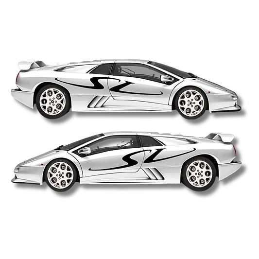 Lamborghini Diablo "SV" Decal Kit - sku-51003994669188-sku-51003994701956-sku-51003994734724-sku-51003994767492-sku-51003994800260-  DRIVEN - 1