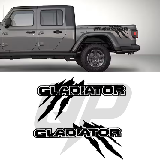 Jeep Gladiator Rear Fender Claw Graphics - Vinyl Decals (Pair) - sku-51424872759428-sku-51424872792196-sku-51424872824964-sku-51424872857732-sku-51424872890500-  DRIVEN - 1