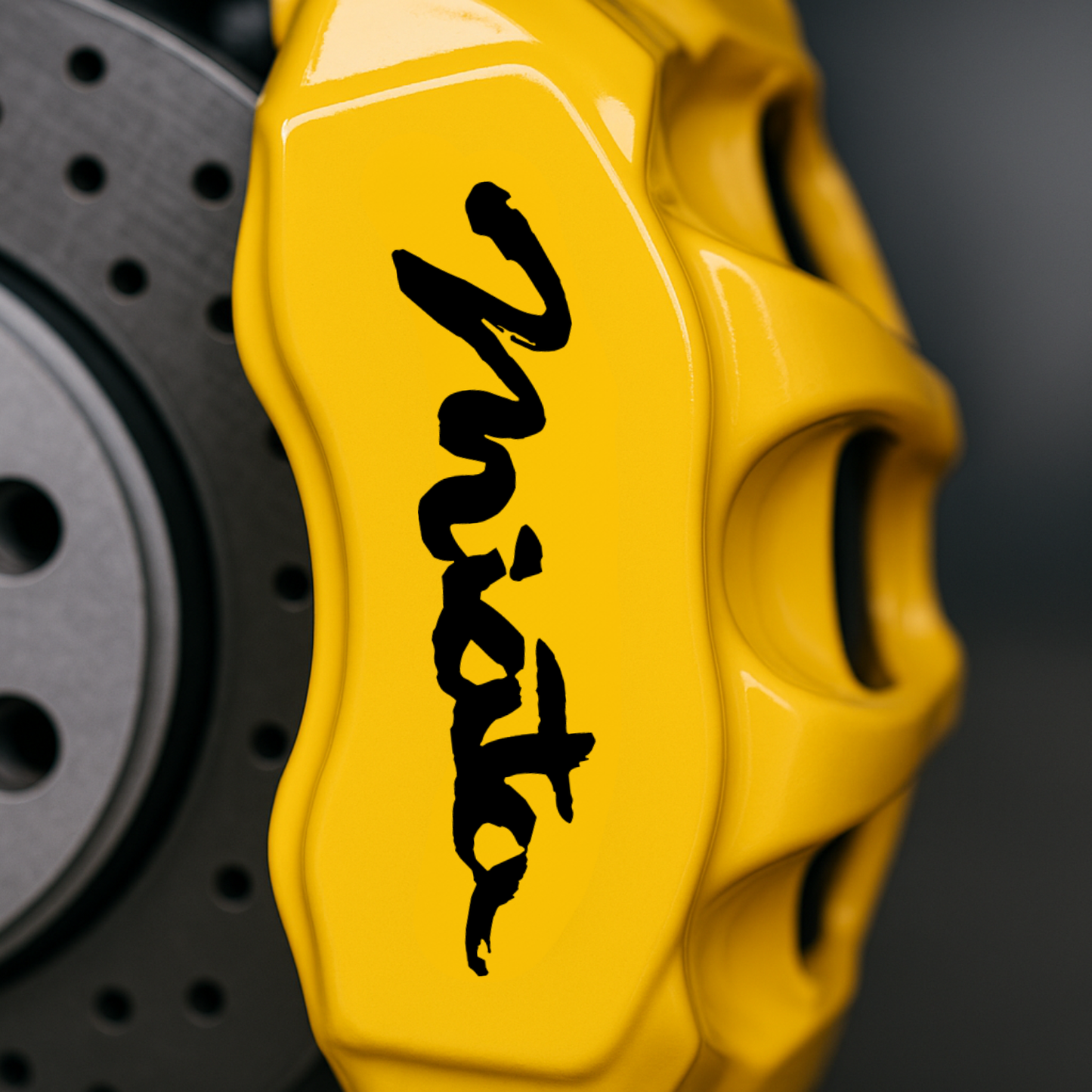 Mazda Miata Brake Caliper Decals - Set of 8 (6" to 3") Premium Vinyl Graphics - sku-51541806383236-sku-51541806416004-sku-51541806448772-sku-51541806481540-sku-51541806514308-  DRIVEN - 1