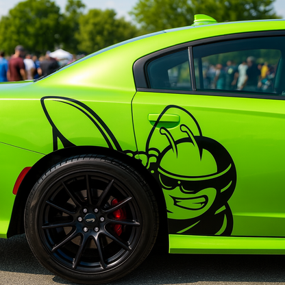 Dodge Charger Super Bee Accessories - Rear Side Vinyl Decal (2 Pack) for 2015-2023 Models, Dodge Super Bee Decal, Enhance Your Super Bee Charger with Premium Automotive Stickers - sku-41845226242180-sku-41845226274948-sku-50867158909060-sku-50867381272708-  DRIVEN - 1