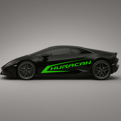 Lamborghini Huracán Side Decal Kit - sku-50886341394564-sku-50886341427332-sku-50886347915396-sku-50886347948164-  DRIVEN - 3