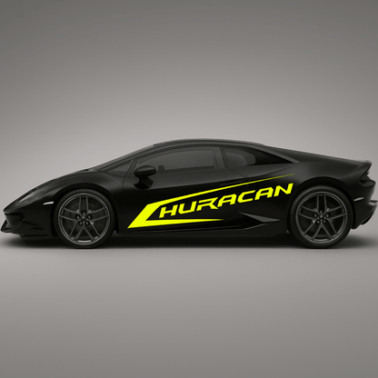 Lamborghini Huracán Side Decal Kit - sku-50886341394564-sku-50886341427332-sku-50886347915396-sku-50886347948164-  DRIVEN - 4